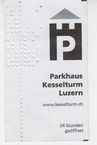 Luzern Parking Ticket