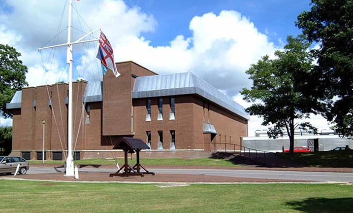 Cook Building at MoD Southwick Park (Formerly HMS Dryad)