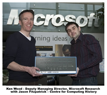 Jason Fitzpatrick and Ken Wood - Microsoft Sponsorship
