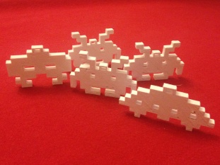 3D Printed Space Invaders