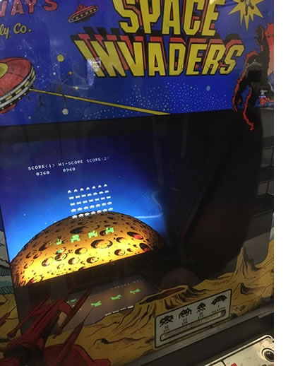 Space Invaders Arcade Cabinet