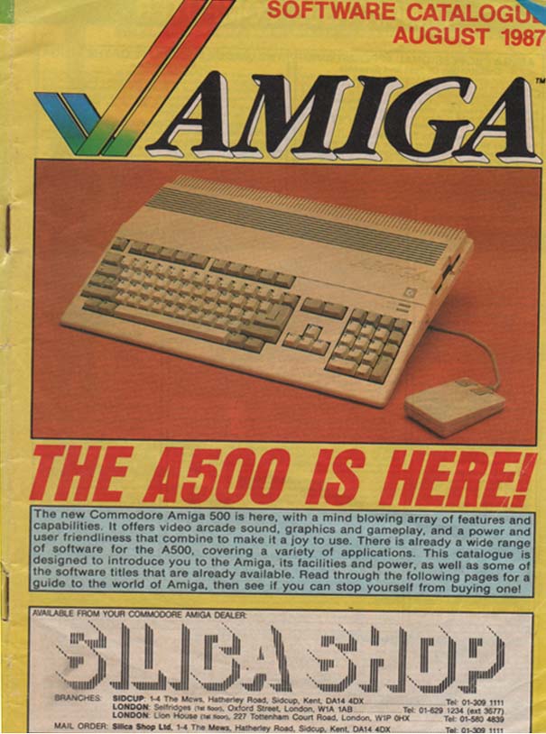 Scan of Document: Amiga Software catalogue August 1987