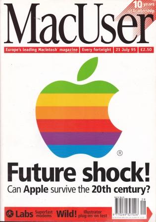 Scan of Document: MacUser - 21 July 1995 - Vol 11 No 15