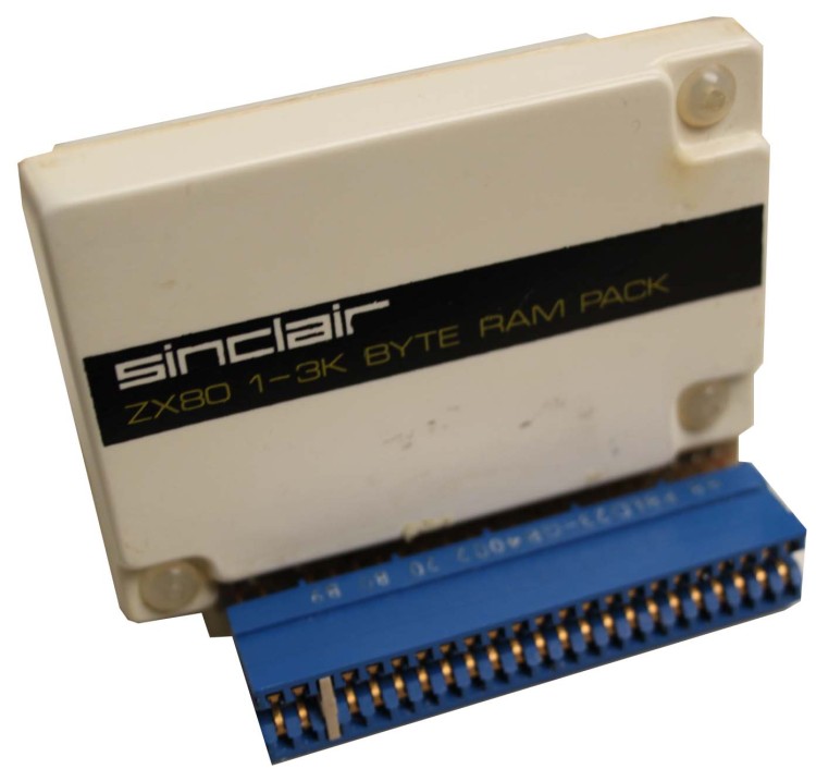 Scan of Document: ZX80 1-3K Byte RAM Pack
