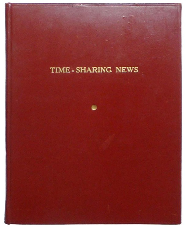 Scan of Document: Time-Sharing News July 1968 to June 1969