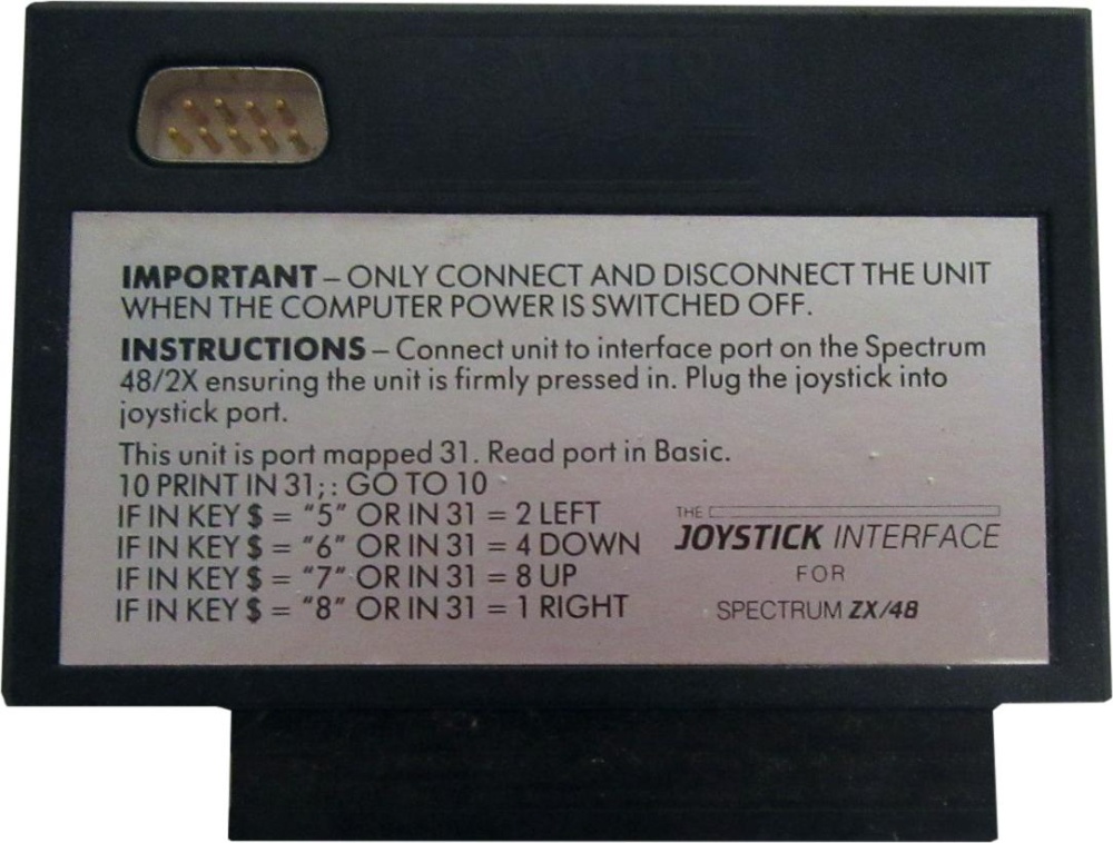 Scan of Document: Power Play Joystick Interface