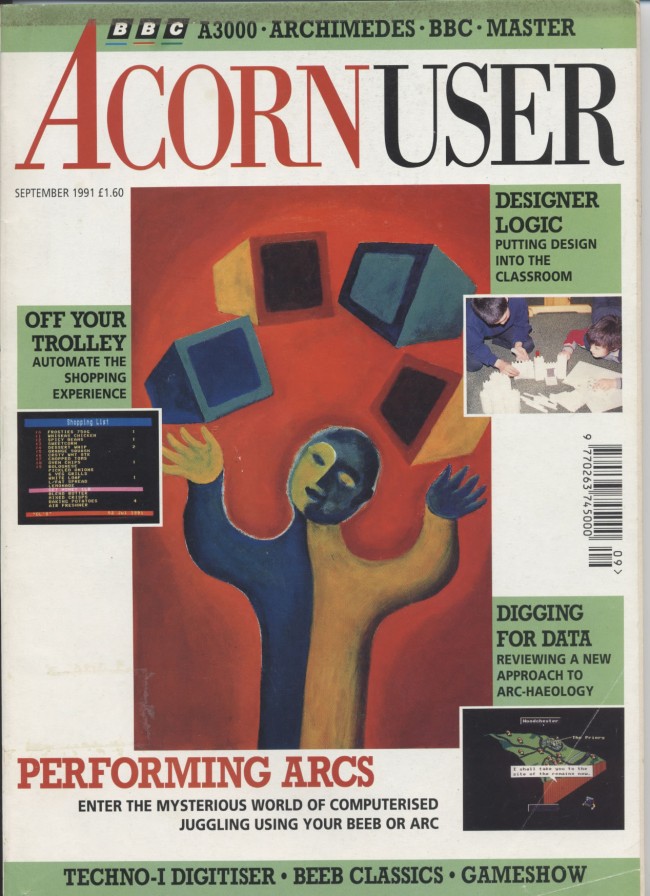 Scan of Document: Acorn User - September 1991