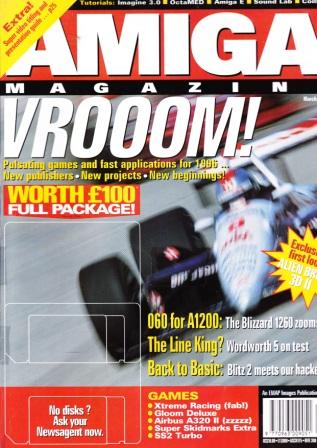 CU AMIGA MAGAZINE MARZO 1996 con i dischi inclusi 