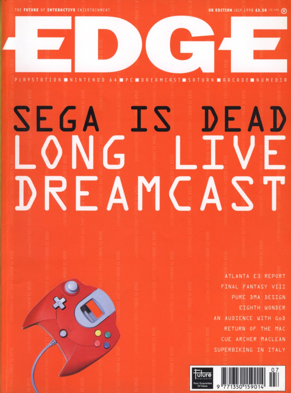 Scan of Document: Edge - Issue 60 - July 1998