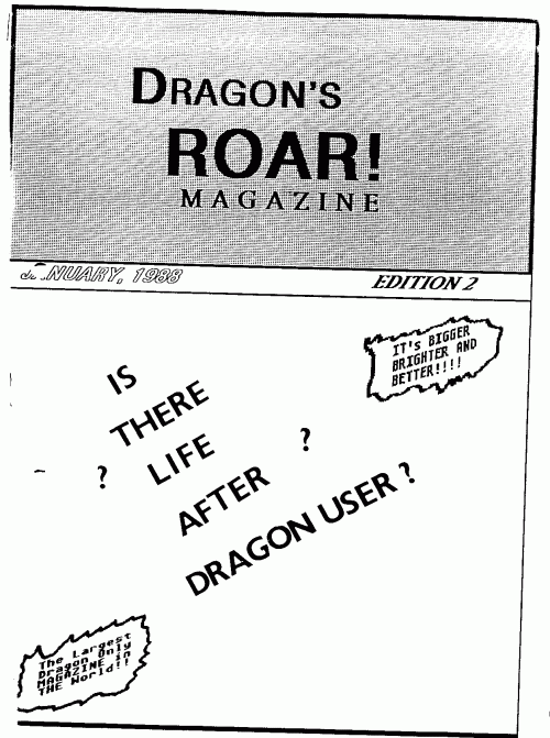 Scan of Document: Dragons Roar Edition 2 January 1988