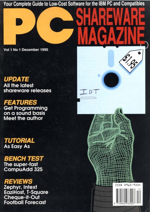 Scan of Document: PC Shareware Magazine - Vol 1 No 1 - December 1990