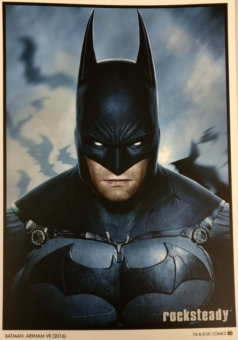 Scan of Document: Batman Arkham VR 2016 A4 Poster