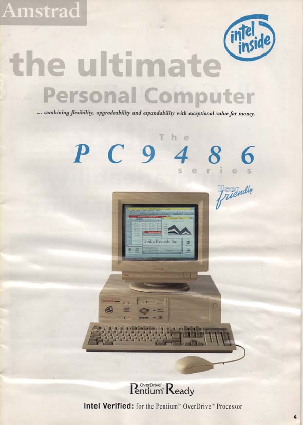 Scan of Document: Amstrad PC9486 Series