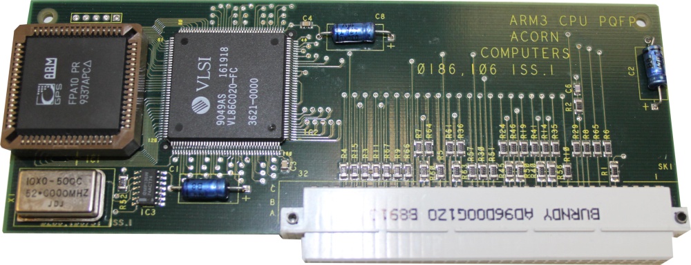 Acorn A540 ARM3 CPU with FPA10