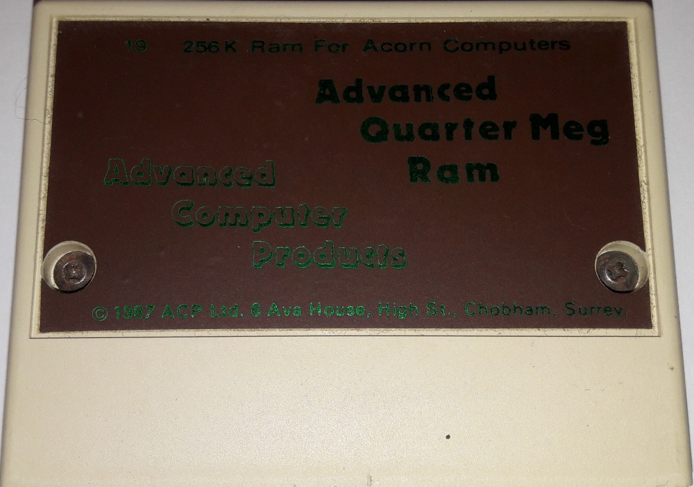 Advanced Quarter Meg Ram