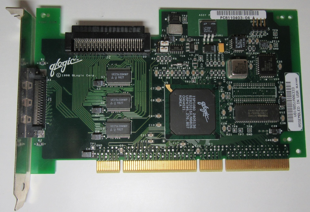 QLogic 64-bit PCI SCSI Controller