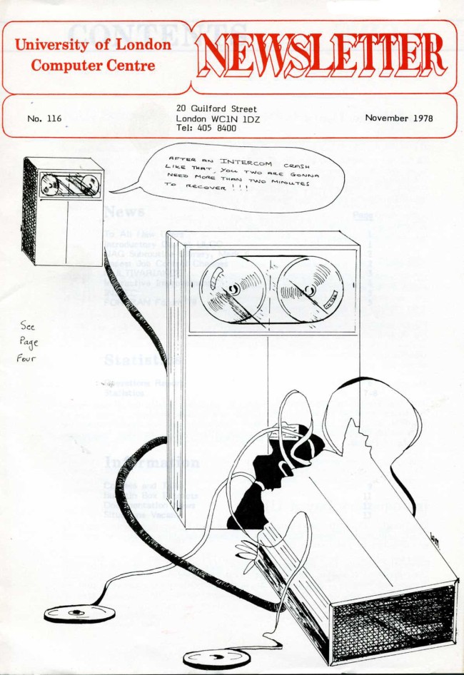 Scan of Document: ULCC News November 1978 Newsletter 116