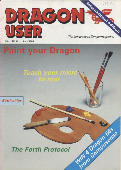 Scan of Document: Dragon User - April 1985