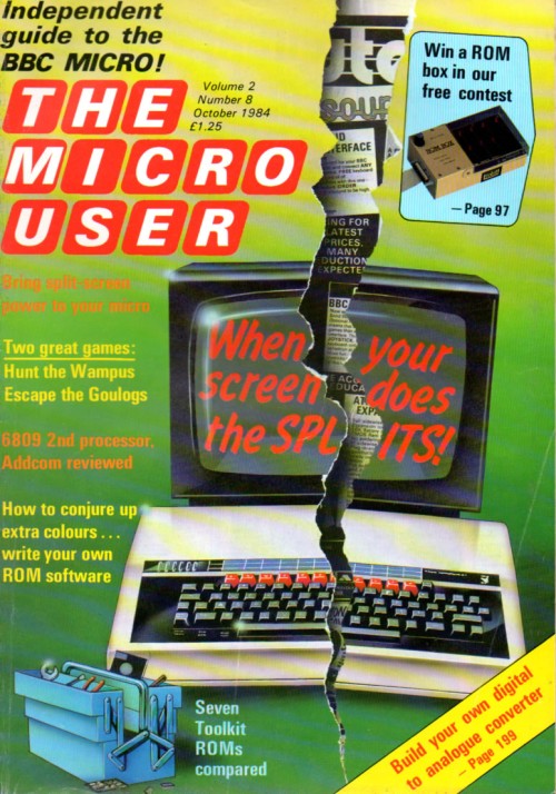 Scan of Document: The Micro User - October 1984 - Vol 2 No 8