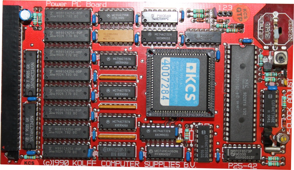 Scan of Document: Power PC Board
