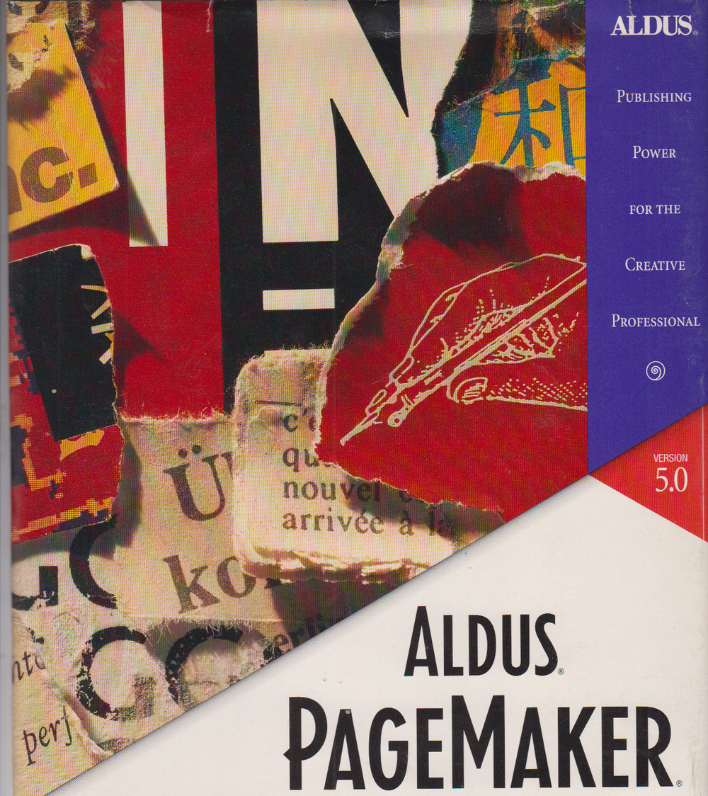 Aldus pagemaker 5  full version