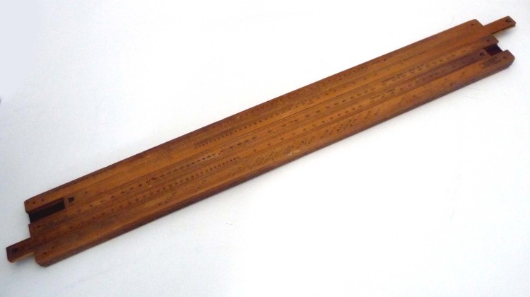 thomlinson s equivalent paper slide rule computing history