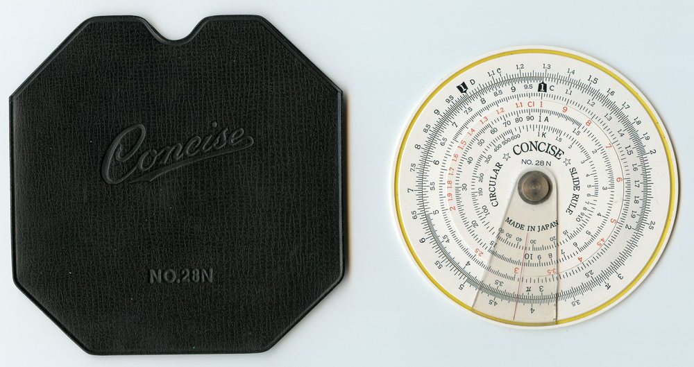 Concise Circular Slide Rule - No. 28 N