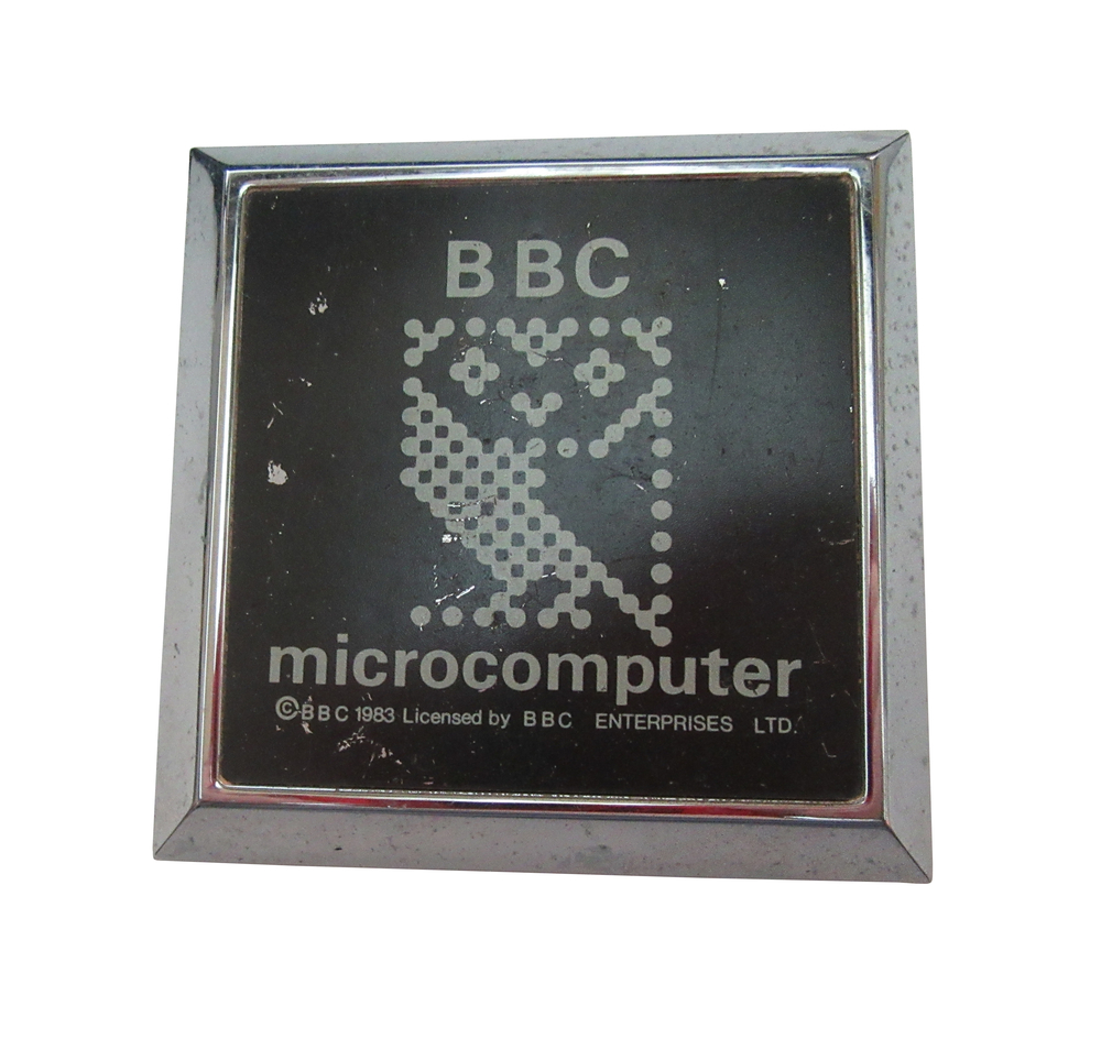 Scan of Document: BBC Micro Car Radiator Badge