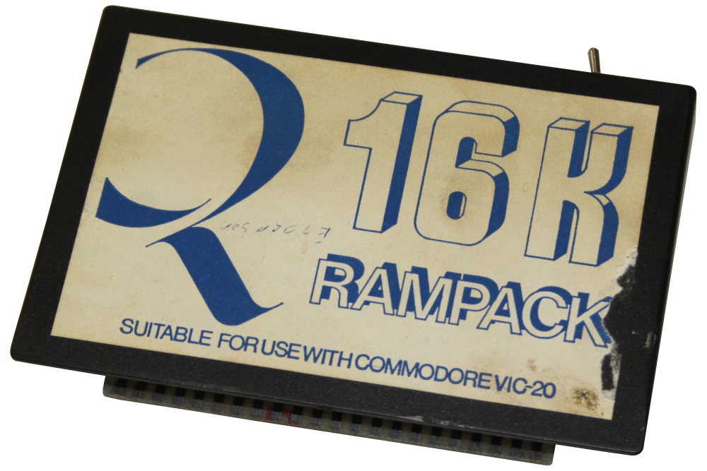 Scan of Document: Q 16K RAM Switchable Cartridge for Commodore VIC-20