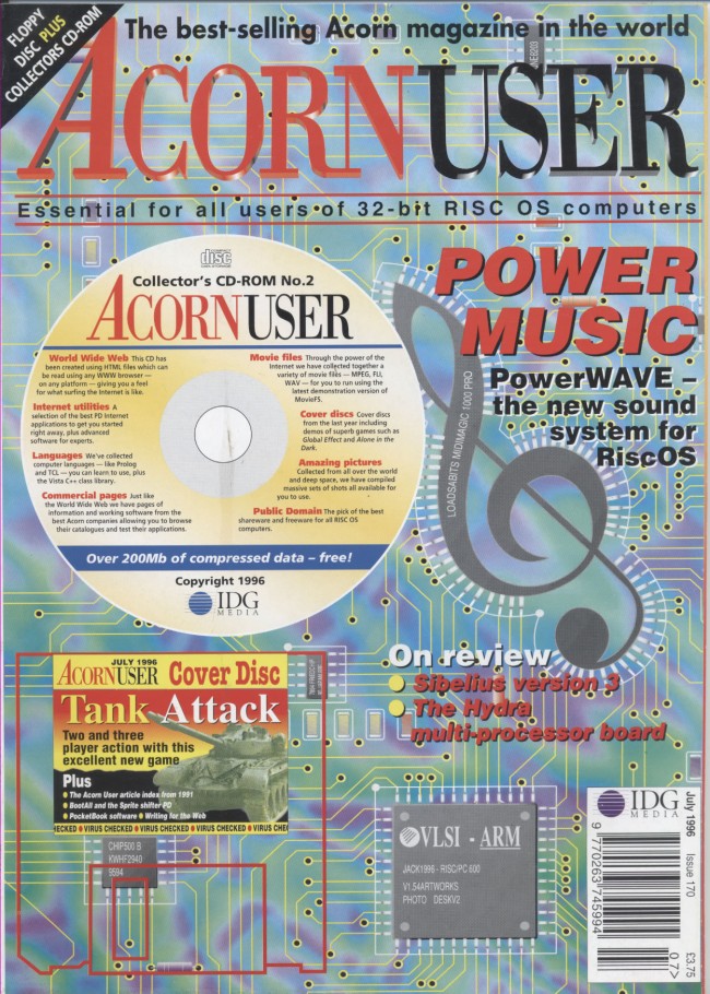 Scan of Document: Acorn User - July 1996