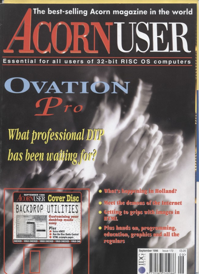 Scan of Document: Acorn User - September 1996