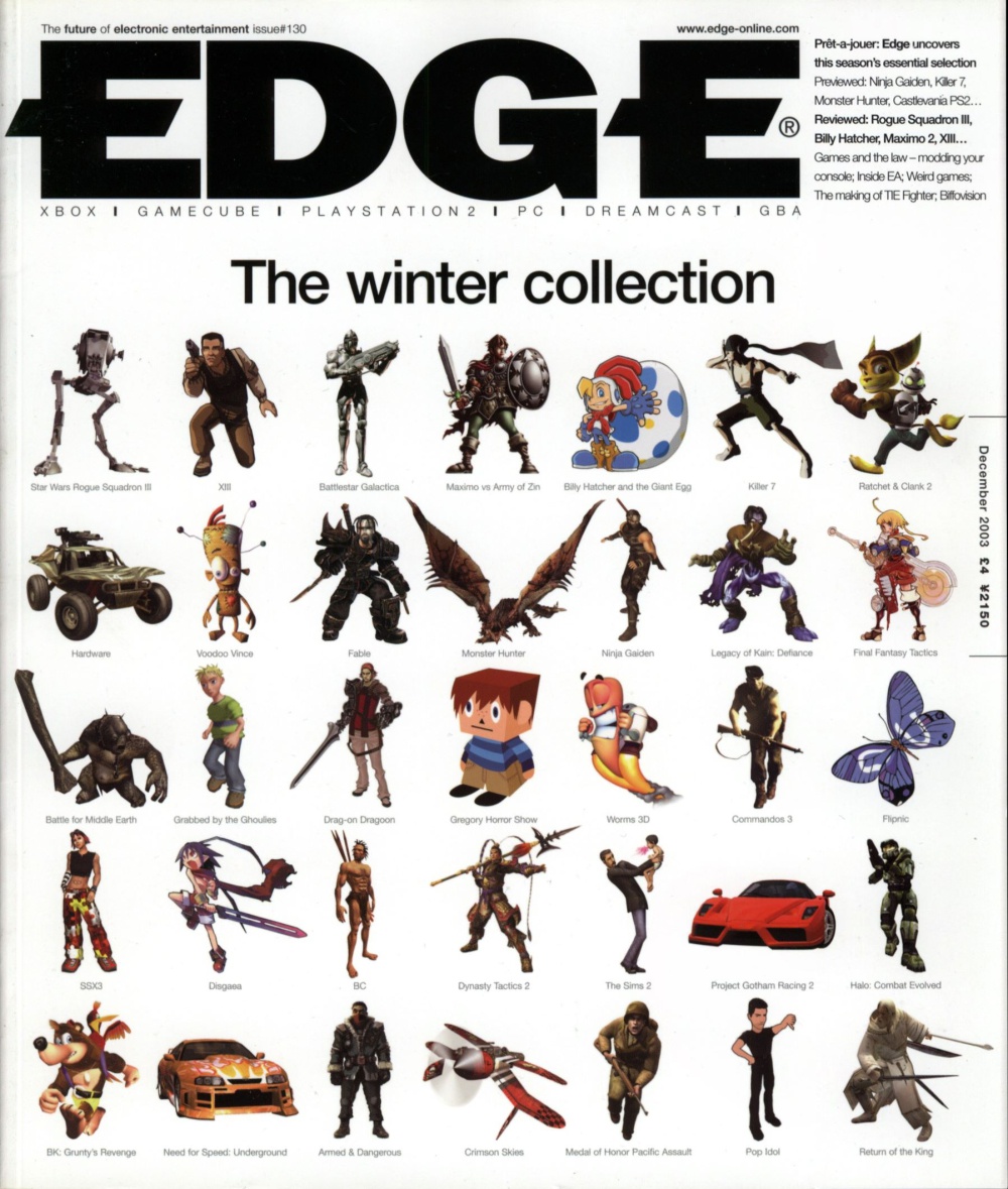 Scan of Document: Edge - Issue 130 - December 2003