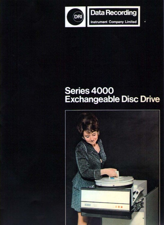 Scan of Document: Series 4000 Exchangeable Disc Drive
