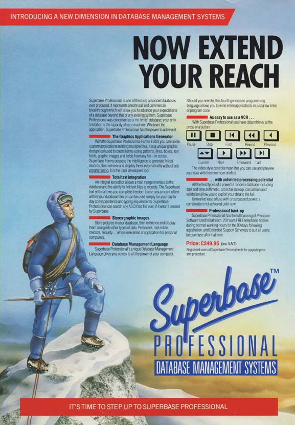 Scan of Document: Superbase Professional