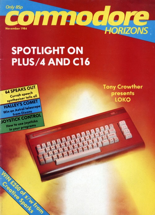 Scan of Document: Commodore Horizons - November 1984