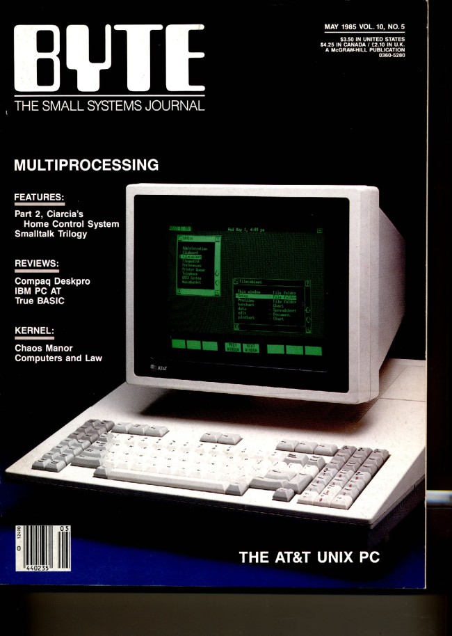 Scan of Document: Byte May 1985