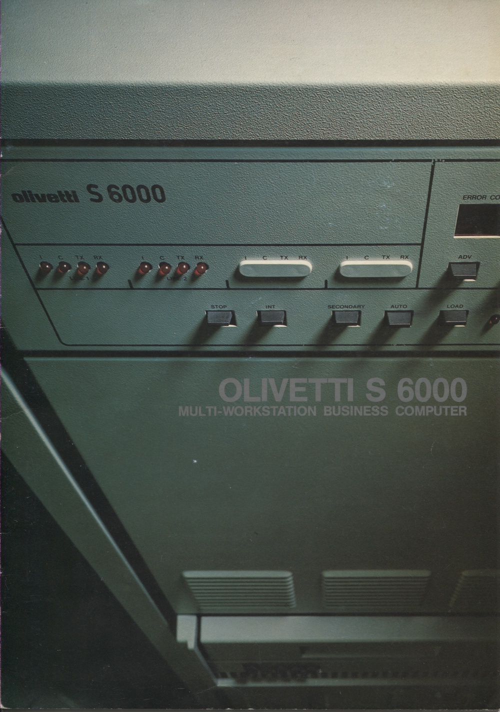 Scan of Document: Olivetti S6000 Multi-Workstation Business Computer Brochure