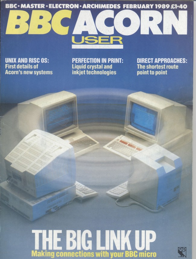 Scan of Document: Acorn User - February 1989