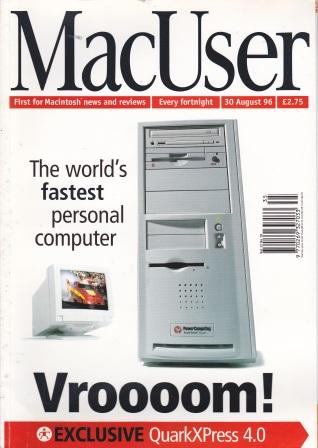 Scan of Document: MacUser - 30 August 1996 - Vol 12 No 18