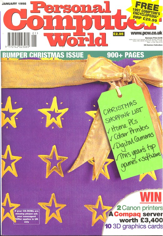 Scan of Document: Personal Computer World - January 1998