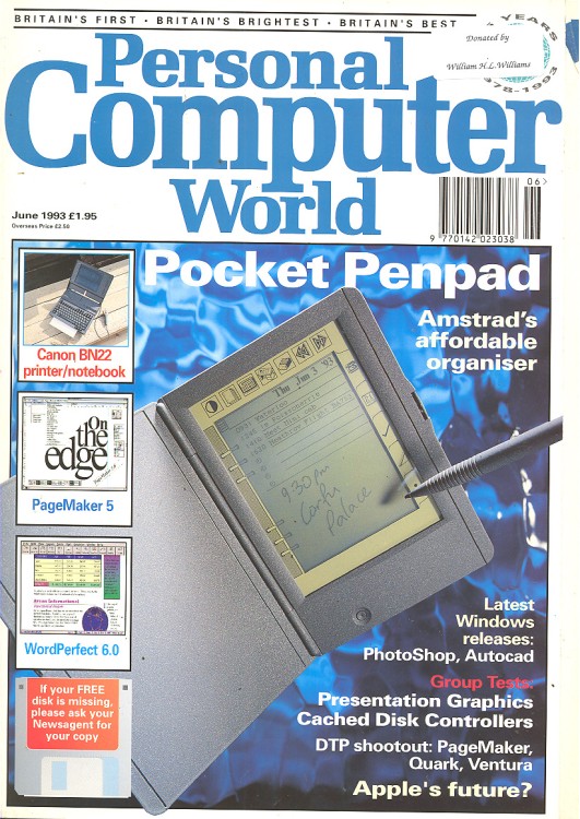 Scan of Document: Personal Computer World - June 1993
