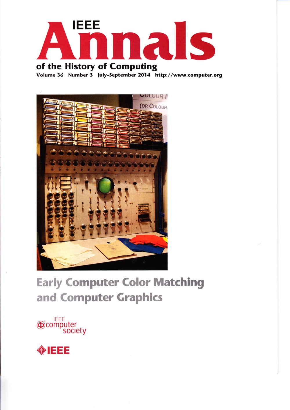 Scan of Document: IEEE Annals of the History of Computing - July-September 2014