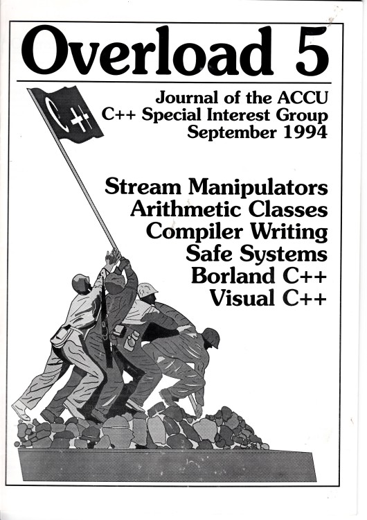 Scan of Document: Overload - Issue 5 - August/September 1994