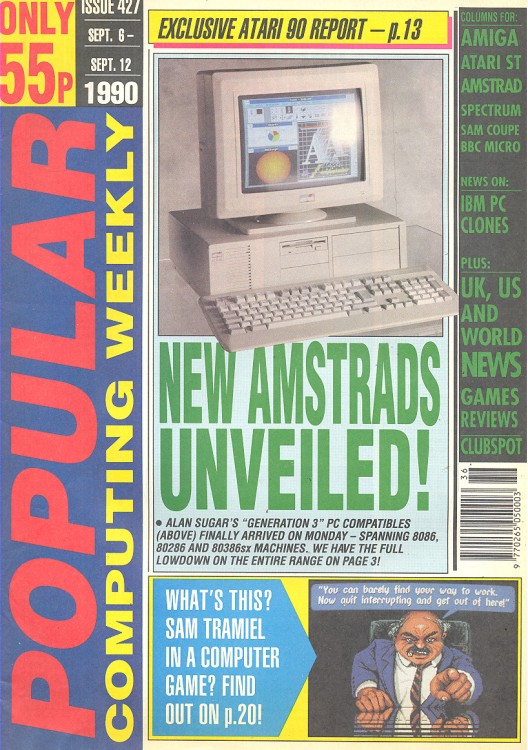 Scan of Document: Popular Computing Weekly - 6-12 September 1990