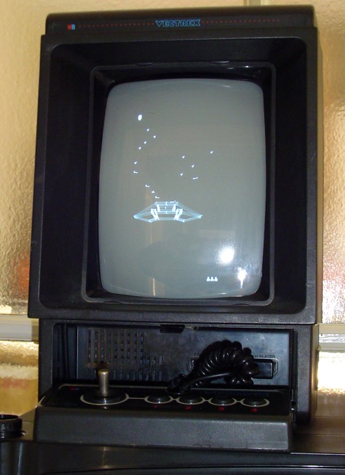 Photograph of Vectrex Games Console