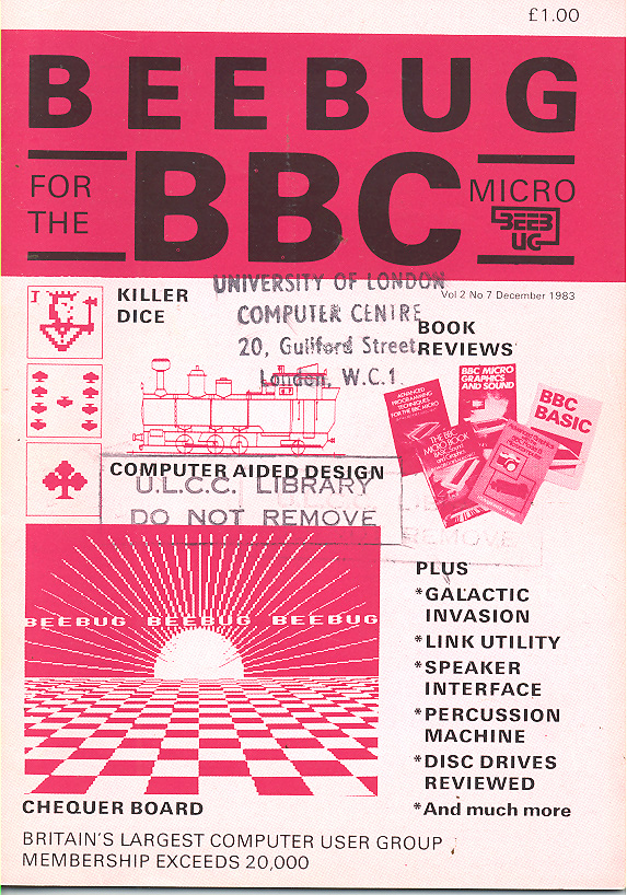 Article: Beebug Newsletter - Volume 2, Number 7 - December 1983