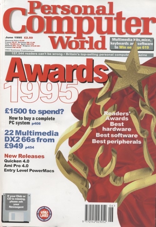 Scan of Document: Personal Computer World - June 1995