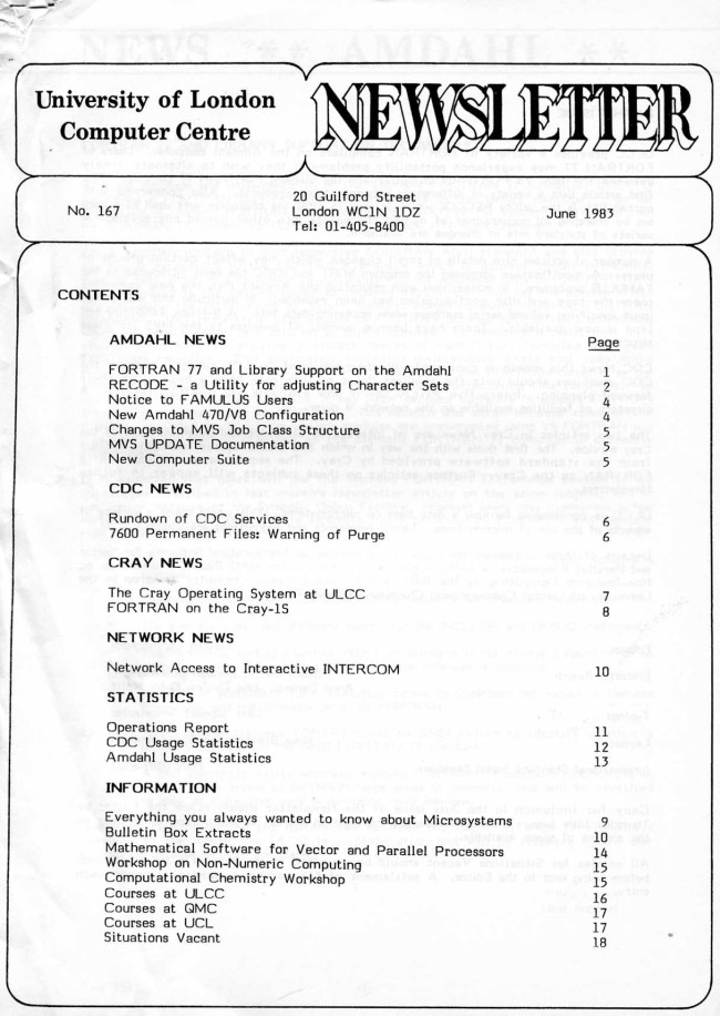 Scan of Document: ULCC News June 1983 Newsletter 167
