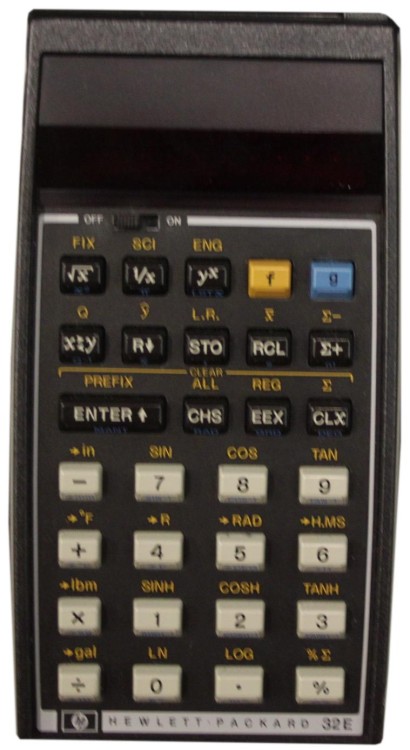 Hewlett Packard HP-32E Calculator