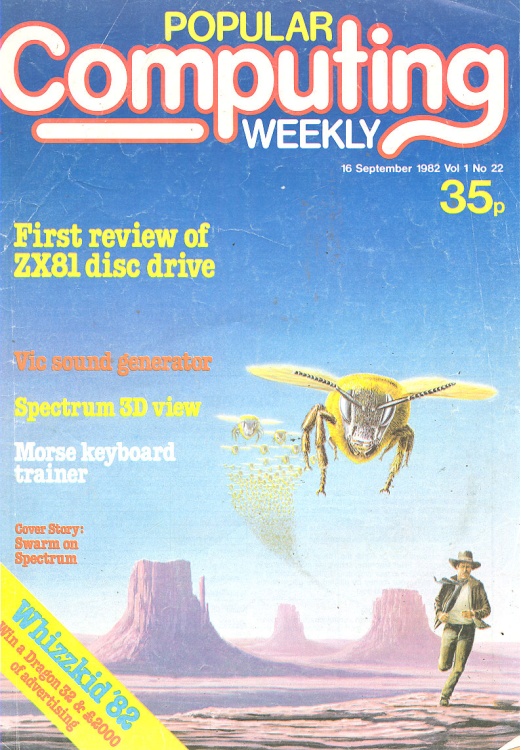 Scan of Document: Popular Computing Weekly - 16 September 1982 Vol 1 No 22